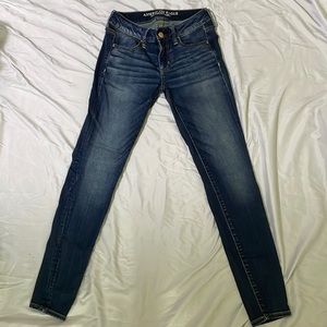 American Eagle super stretch-low rise jegging size 4